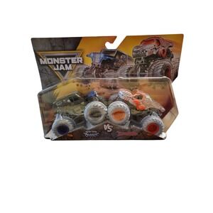 Monster Jam Truck Set  Son‎ uva Digger vs Thunder ROARus Diecast Toy 2 Pack